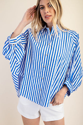 Royal Button Front Shirt