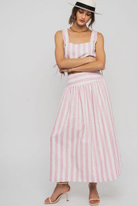 Pink The Tiffany Pastel Striped Set