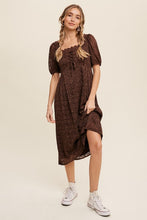 Cocoa Lace Midi Dress
