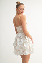 White Floral Embroidered Dress