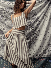 Brown The Tiffany Pastel Striped Set