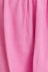 Pink Baby Doll Tube Romper