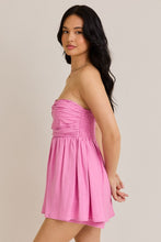 Pink Baby Doll Tube Romper