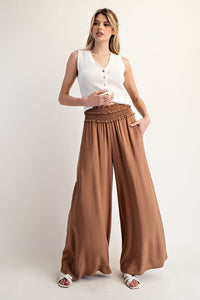 Coco Smocked Wide Leg Pants