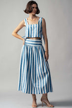 Blue The Tiffany Pastel Striped Set