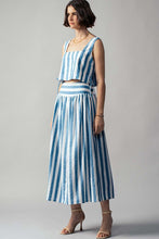 Blue The Tiffany Pastel Striped Set
