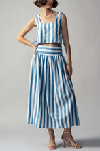 Blue The Tiffany Pastel Striped Set