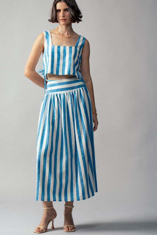 Blue The Tiffany Pastel Striped Set