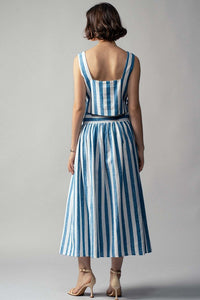 Blue The Tiffany Pastel Striped Set