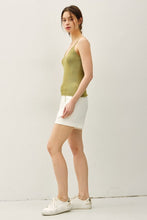 Sage Knit Sweater Tank