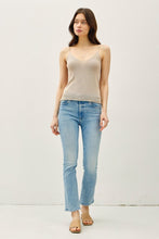 Lt Taupe Knit Sweater Tank