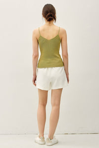 Sage Knit Sweater Tank