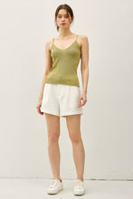 Sage Knit Sweater Tank