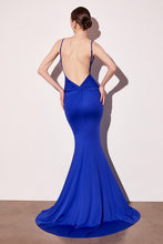 Royal Knot Sorry Backless Maxi Dress