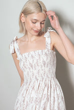 Cream Romantic Boho Maxi Dress