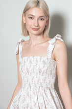 Cream Romantic Boho Maxi Dress