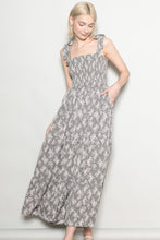 Sage Romantic Boho Maxi Dress