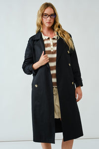Black Aimee Coat