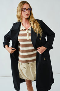Black Aimee Coat