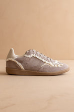 Dark Grey Pearl Charm Sneakers