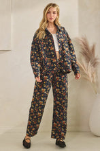 Dk Denim Twill Floral Denim Jacket