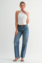 Off White Tied Up Halter Top