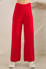 Red Game Day Cozy Knit Sweater Set