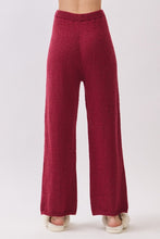 Burgundy Game Day Cozy Knit Sweater Set