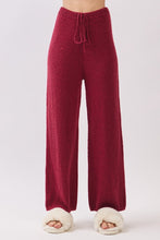Burgundy Game Day Cozy Knit Sweater Set