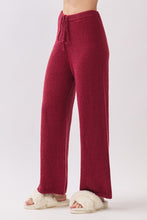 Burgundy Game Day Cozy Knit Sweater Set