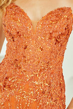 Sienna Strapless Sweetheart Embellished Fit And Flare Dress