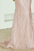 Dusty Rose Strapless Sweetheart Embellished Fit And Flare Dress