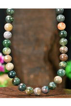 Multi Natural Stone Bead Summer Necklace