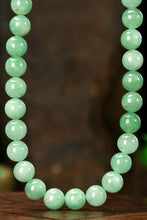 Light Green Natural Stone Bead Summer Necklace