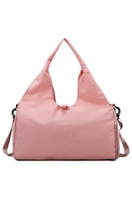 Pink Women's Oxford Fabric Casual Large Shoulder Gym Bag