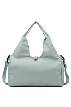 Light Green Women's Oxford Fabric Casual Large Shoulder Gym Bag