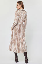 Blush Pink Multi Floral Printed Pleated Shirt Midi Dress