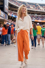 Orange/White Scuba Side Panel Gameday Relaxed Pants