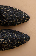 Black Tweed The Gina - Slouch Heel Bootie