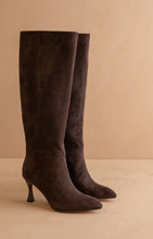 Coffee The Lexington - Pointed Toe Knee High Boots