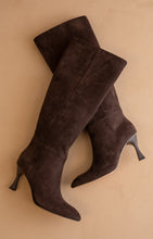 Coffee The Lexington - Pointed Toe Knee High Boots