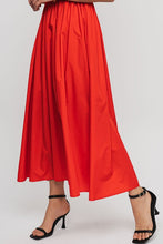 Tomato Red Arrive Late Cocktail Maxi Dress