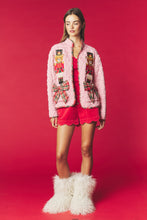 Pink Nutcracker Bear Quilted Jacket
