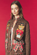 Brown Nutcracker Bear Quilted Jacket