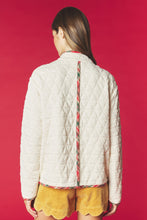 Cream Nutcracker Bear Quilted Jacket