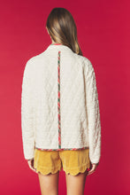 Cream Nutcracker Bear Quilted Jacket