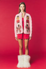 Pink Nutcracker Bear Quilted Jacket