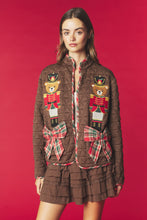 Brown Nutcracker Bear Quilted Jacket