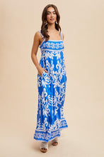 Bran Resort Border Print Maxi Dress