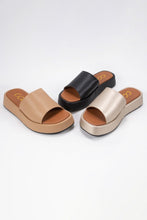 Black Tove Chunky Platform Bold Upper Slide